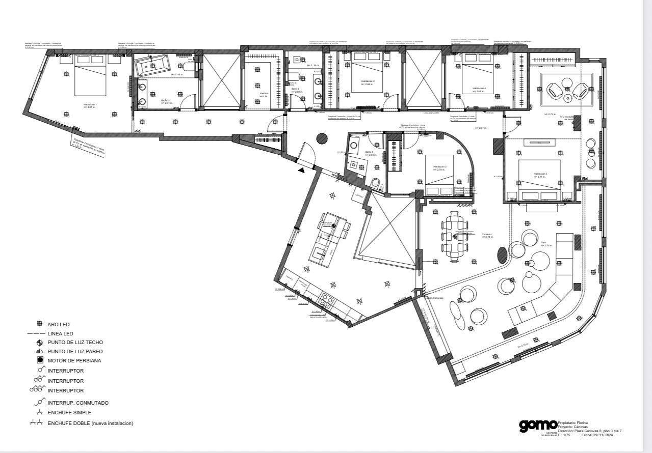 ref: 5049 / VIVIENDA DE LUJO / PLZ DE CÁNOVAS DEL CASTILLO / 46005 VALENCIA ( España )